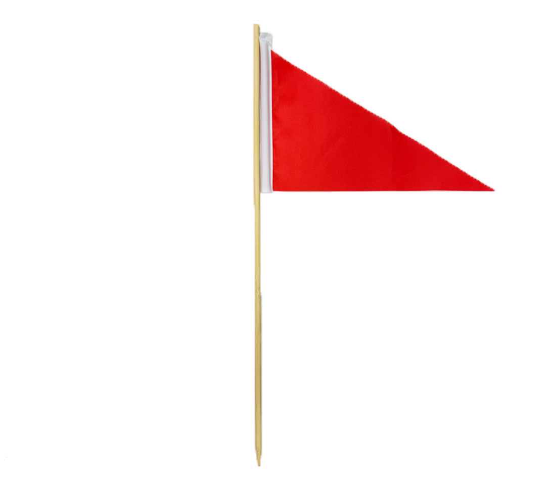 8号14x21cm实心杆地标旗三角小彩旗十色彩旗详情6