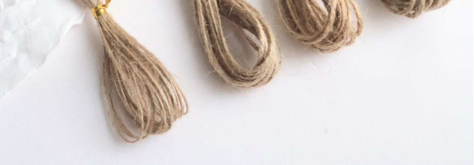 5米天然黄麻绳3股编织黄麻绳批发 圣诞装饰捆绑麻绳手工细麻线吊详情2