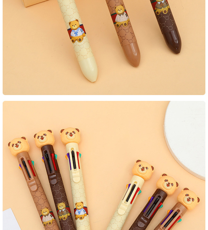 [midsails stationery SOFUN] ilustrador Nandy bear ZF2673 ocho colores pulsar bolígrafo mano tienda bolígrafo al por mayor pic 13