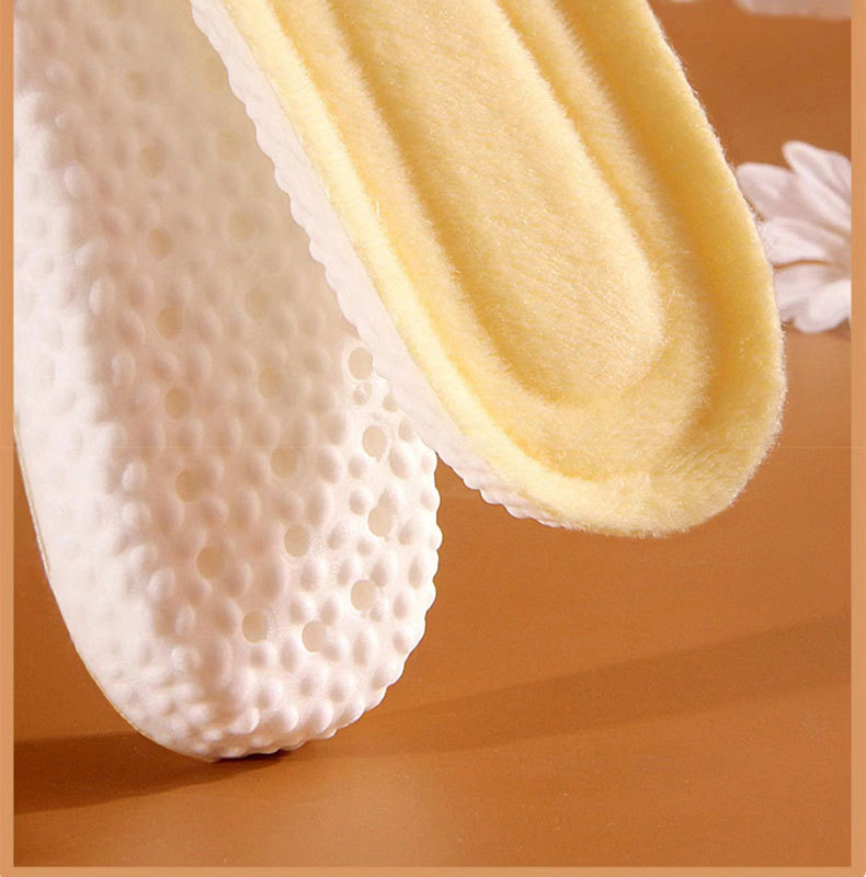 高弹爆米鞋垫保暖加厚男运动减震透气超软吸汗防臭女防痛软底鞋垫详情18