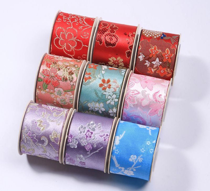 China wind country trendy año nuevo estilo bordado correas DIY arcos accesorios para el cabello hanfu estilo nacional filiación bordado accesorios country trendy pic 3