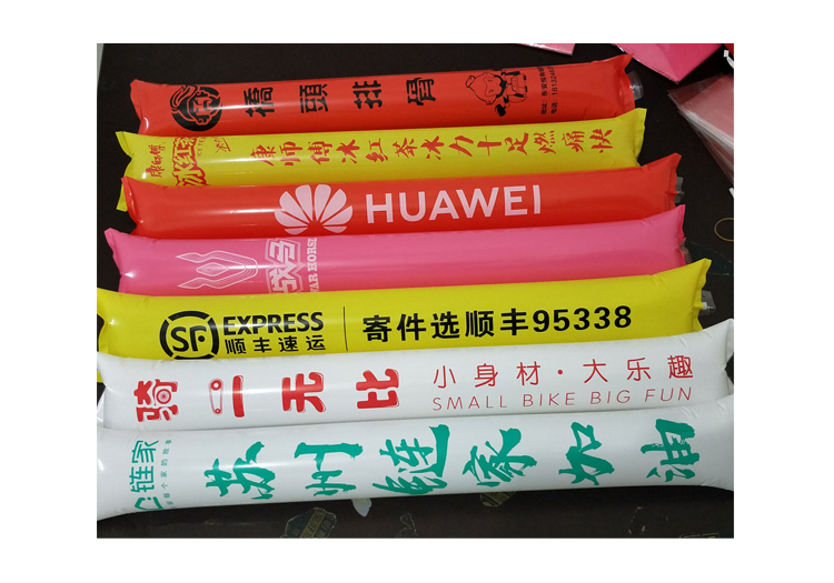 Cheering stick, inflatable cheerleading stick, inflatable stick, advertising and promotion, cheerleading stick, cheering stick, support stick, balloon, printed logo pic 19
