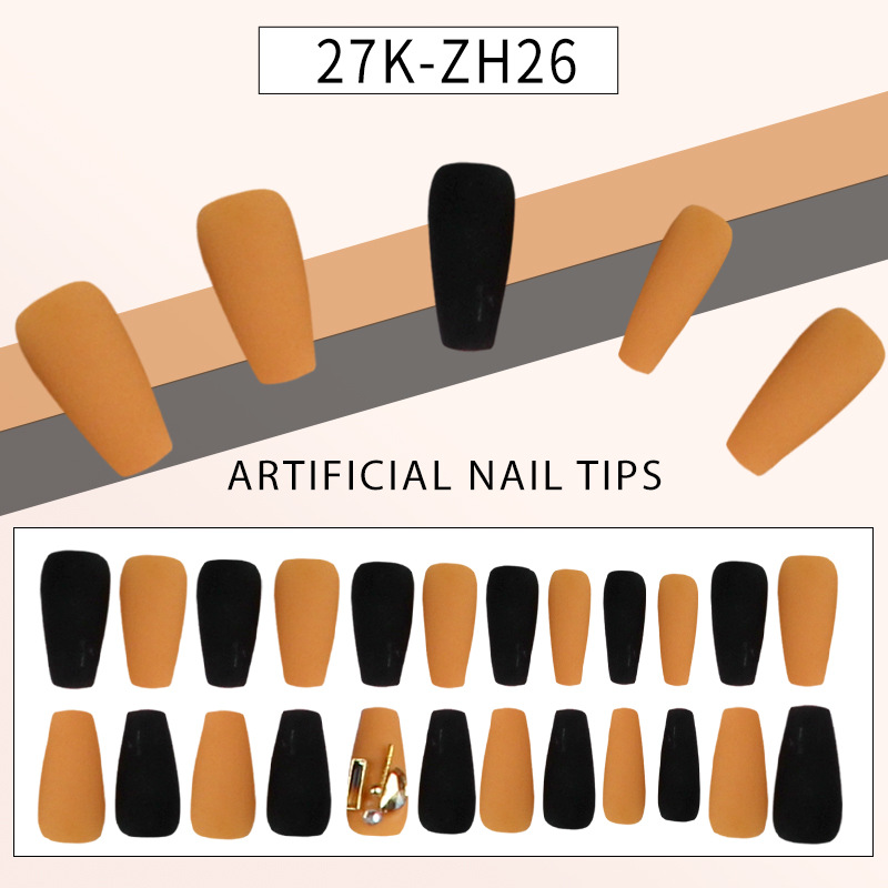 Wearable nail false nail patches are selling well in foreign trade. Wholesale and customization of the extended Barret nail art tool set for hot girls, exclusively for foreign trade pic 8