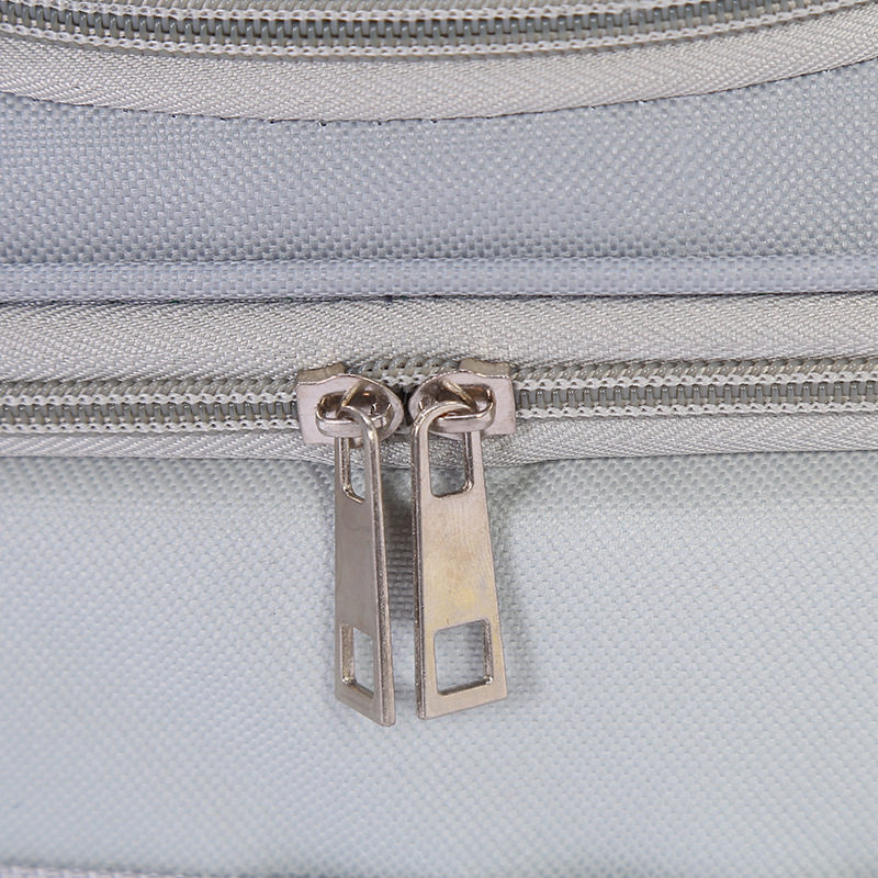 Customized double-layer insulated bags, insulated packs, simple and creative ice packs, waterproof bento packs, hand-held bags, aluminum mold bento meal packs pic 12