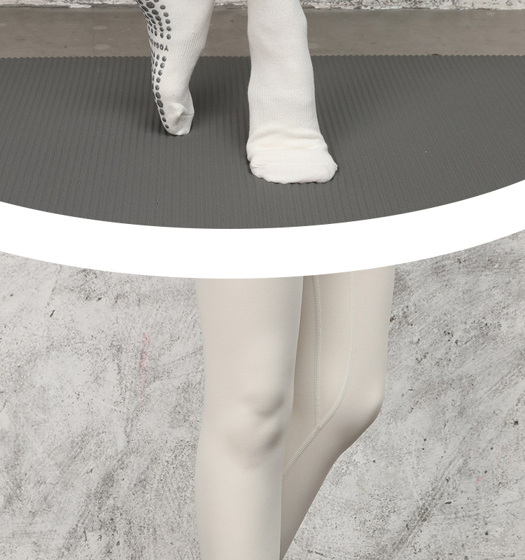 瑜伽袜子女专业普拉提袜健身运动袜防滑地板袜全棉透气中筒袜批发详情41