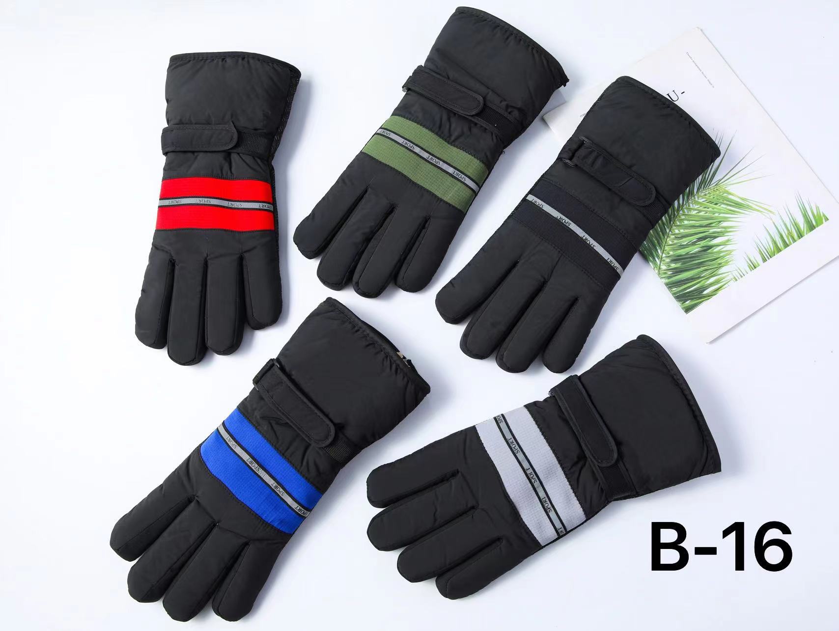 Safety protection, hand protection, universal gloves, cross-border warmth, outdoor skiing, motorcycle, electric bike riding gloves, fleece, extended and thickened, couple sets, cotton gloves pic 5
