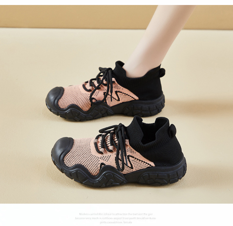 ins韩版飞织鞋2024秋季新款学生增高运动鞋健身跑步休闲鞋ZSLD05详情12