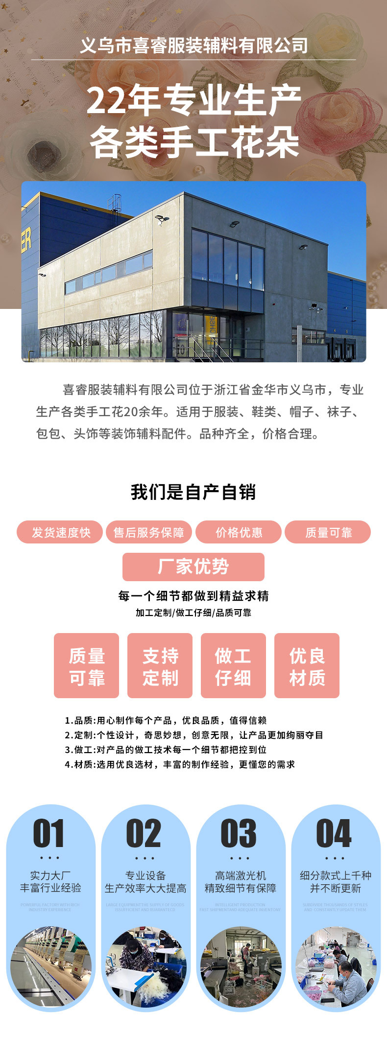 爆款源头工厂韩版欧根纱手工花烧边花小清新帽子头饰服装配饰辅料详情1