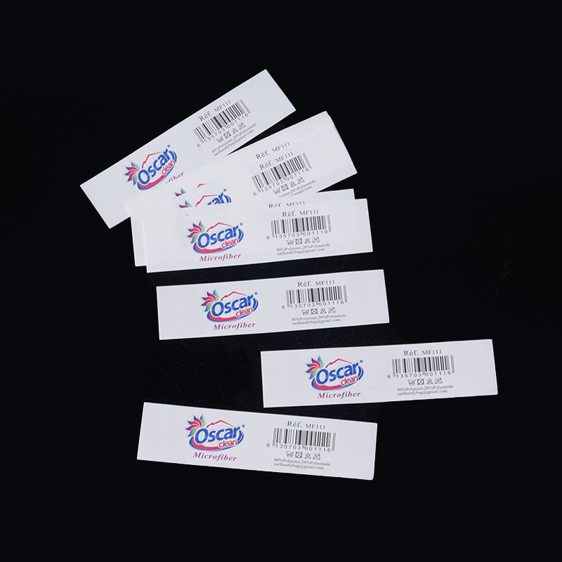 服饰服装水洗唛定 制彩色商标吊牌水洗标家纺高档水洗唛详情1