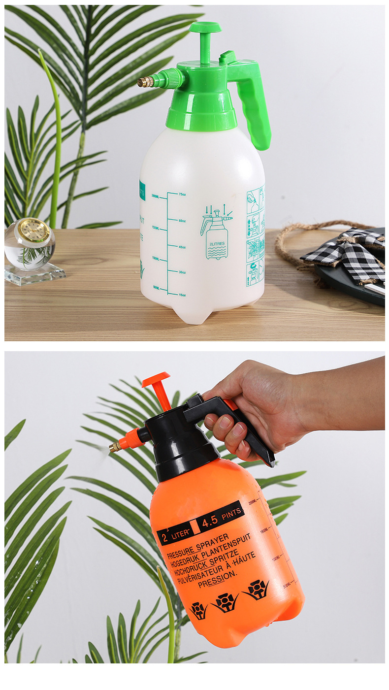 家用加厚塑料园艺喷壶2升浇花植物专用大容量喷水壶消毒喷壶详情12