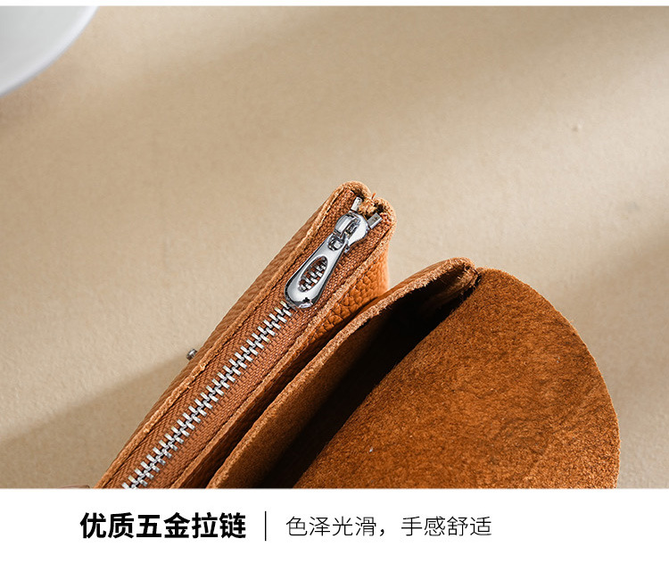 2023新款真皮零钱包女士硬币袋零錢包头层牛皮小钱包可放卡片钥匙详情41