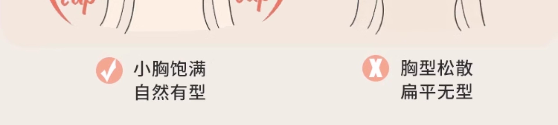 无痕裸感提拉内衣女聚拢小胸显大收副乳防下垂软支撑无钢圈文胸罩详情8