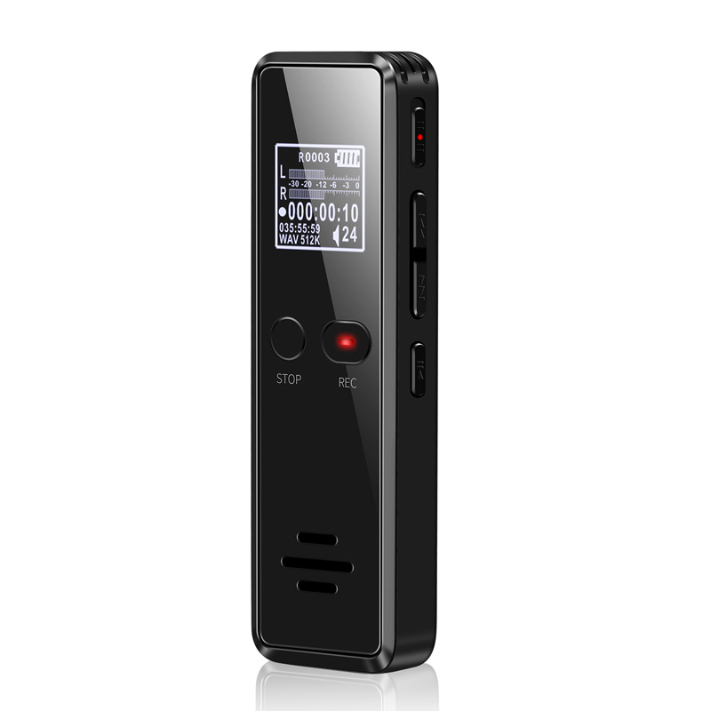 Digital voice recorder, intelligent recording, MP3 player, external playback function voice recorder pic 1