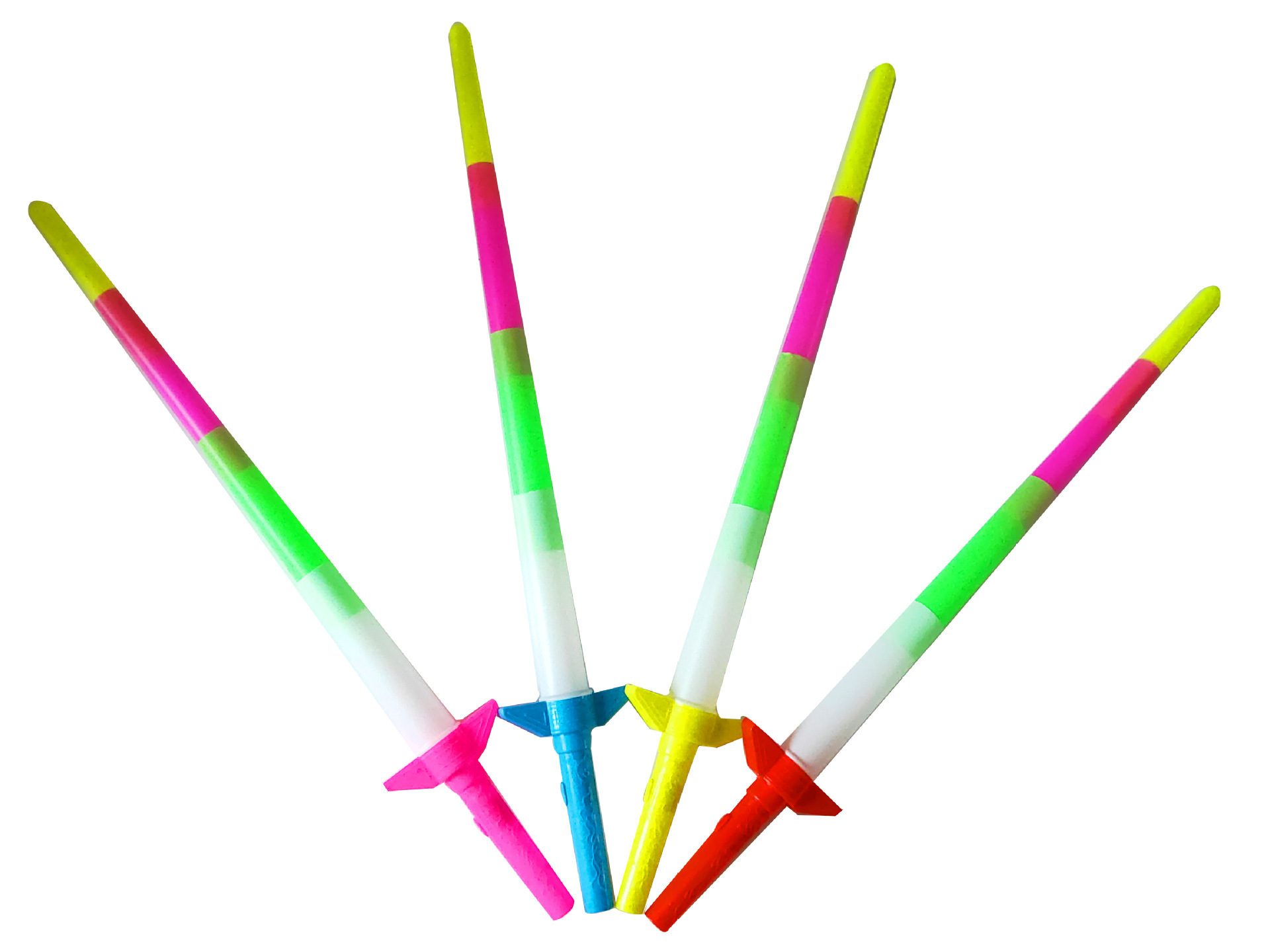 大号伸缩荧光棒发光玩具四节闪光棒地推小礼物夜市摆摊货源批发详情7