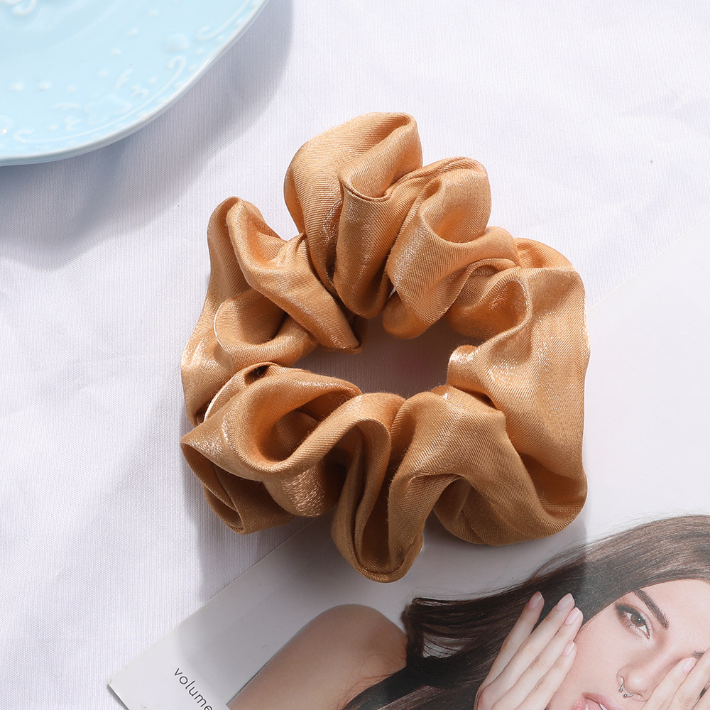 Qiyue Simple Large Intestine Hair Tie ins High-end Style Hair Tie Tie Ponytail Large Intestine Hair Tie Wholesale pic 61