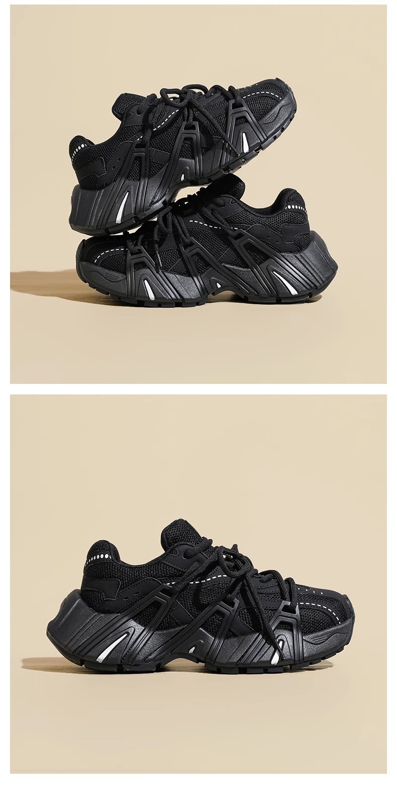 老爹鞋女2024秋冬新款ins潮厚底百搭潮流时尚休闲运动鞋女鞋百搭详情18