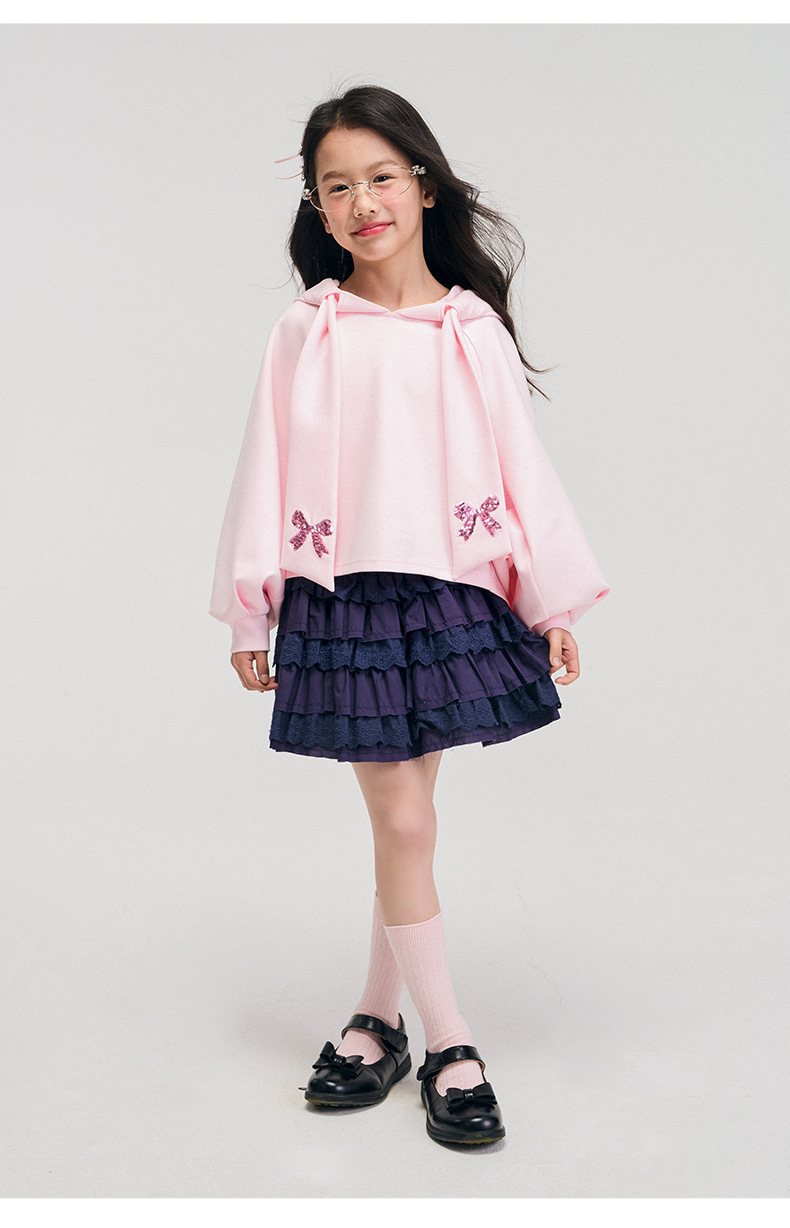 女童卫衣春款2025新款洋气小女孩长袖圆领衣服儿童时髦套头上衣详情16