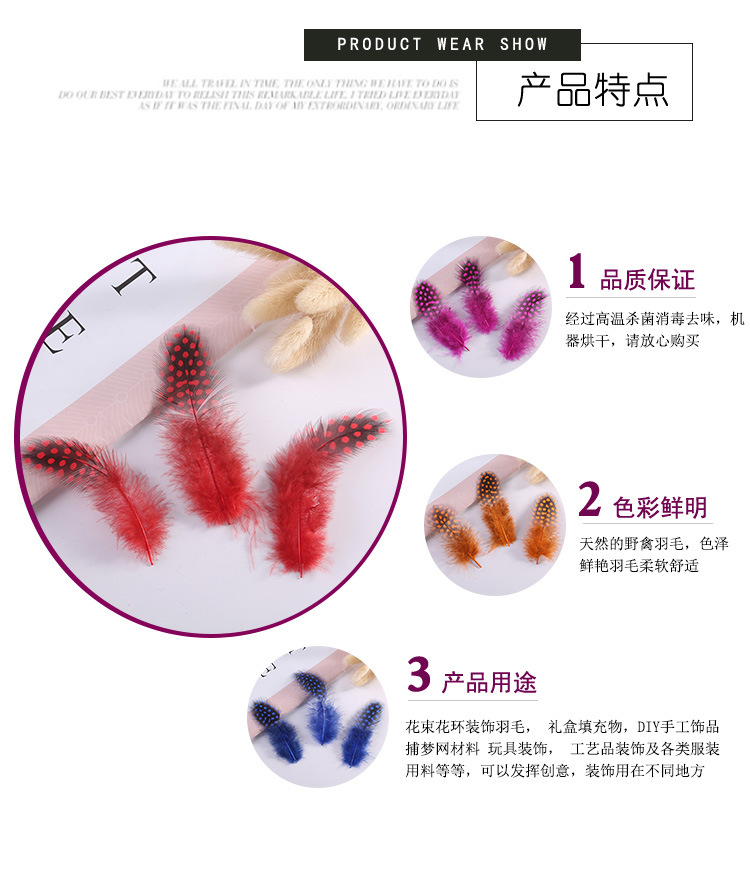 厂家新款珍珠羽毛diy手工羽毛头饰工艺品玩具装饰品材料详情5