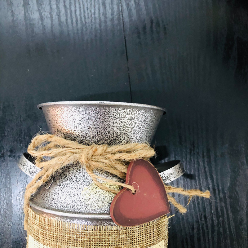 现货供应欧式复古风格铁皮花桶鲜花桶家居装饰摆件放置杂货工艺详情11