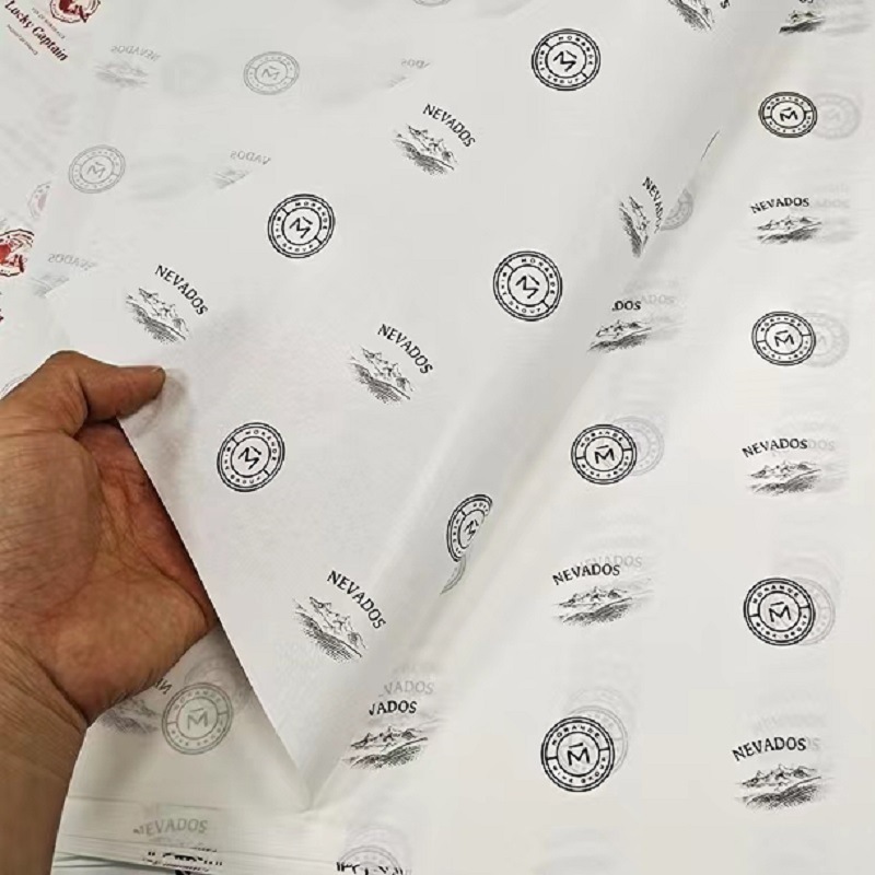 服装雪梨纸定制logo礼品首饰包装纸定做雪莉紙批发衣服拷贝纸印刷详情4