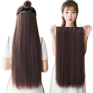 假发女接发长发卷发直发三片式大波浪快手抖音新款网红假发片详情12