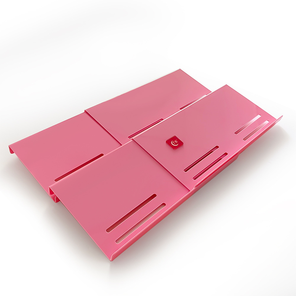 New acrylic black color adjustable kitchen seasoning rack, cabinet drawer organization and storage rack, spice rack pic 10