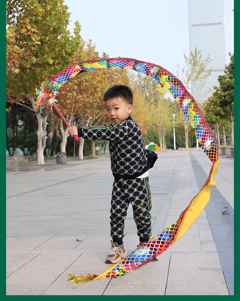 广场舞龙彩带舞彩带男孩发光甩龙健身龙舞龙彩带健身儿童跳舞彩带详情12