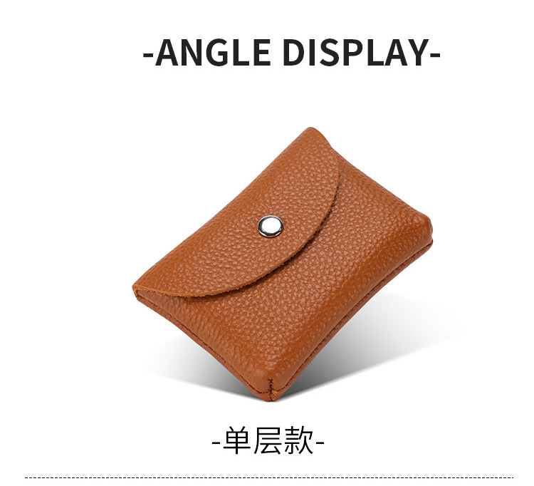 2023新款真皮零钱包女士硬币袋零錢包头层牛皮小钱包可放卡片钥匙详情18