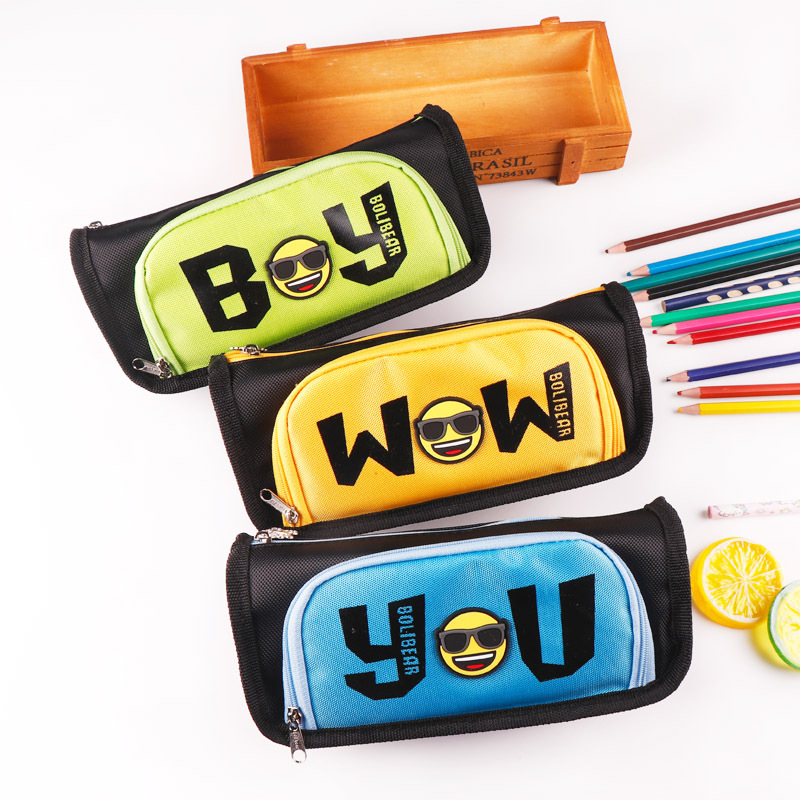 2916103385051TOPSTHINK Deli pen case: Simple and small, multi-layer stationery box for primary and secondary school students, hand-held silicone pen case. Large capacity for the back-to-school season, first come, first served pic 17
