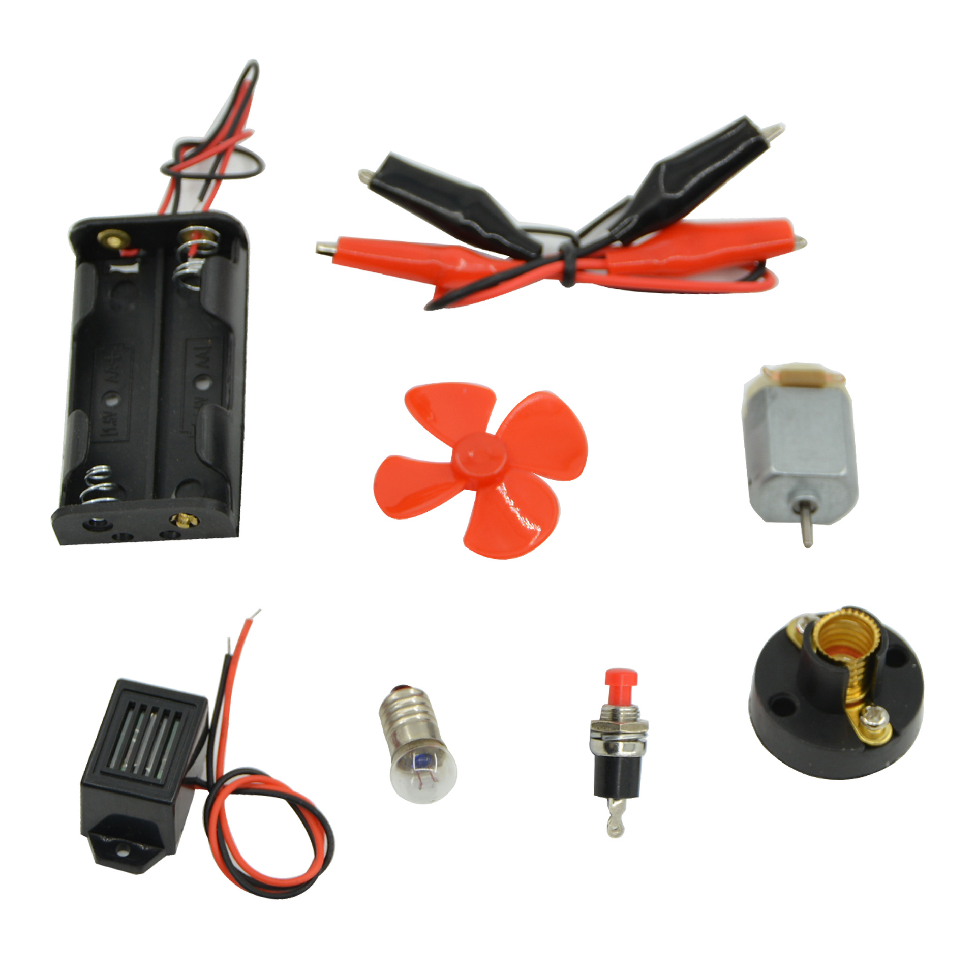 Cross-mirror circuit set steam electronic accessories toy making Circuit diagram Fei Long Electrical pic 10