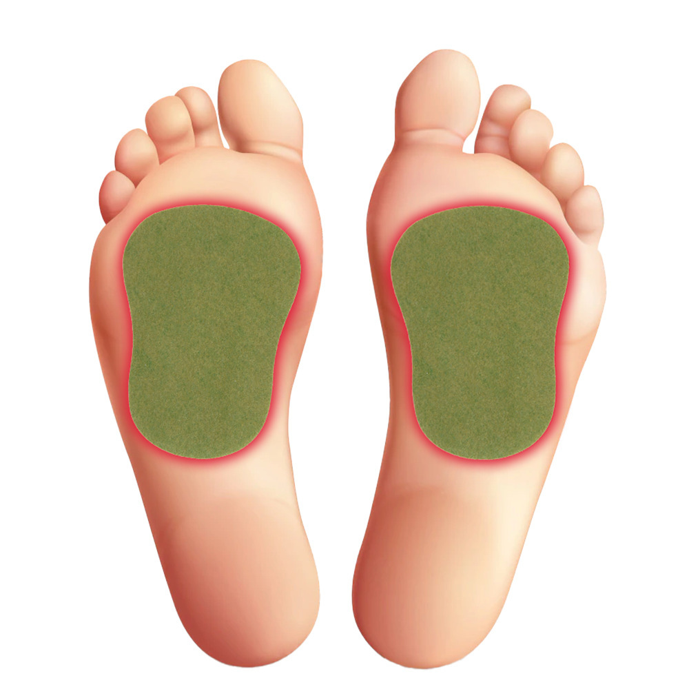 Mugwort and ginger foot patches, mugwort leaf and ginger heating and warming foot patches, household foot sole patches wholesale factory direct sales pic 23