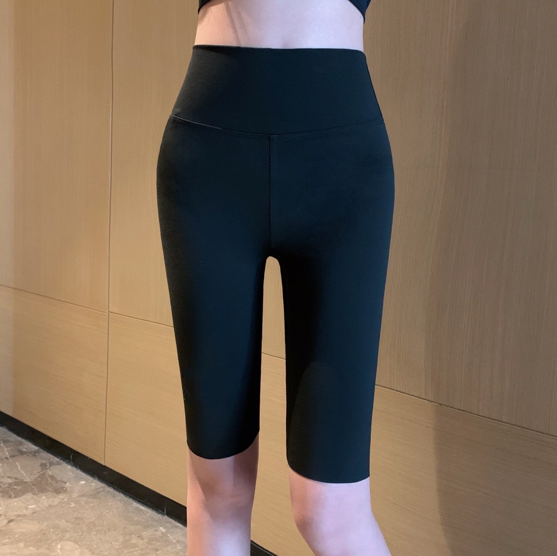 Three-point shark pants leggings for women, five-point summer thin tight-fitting outerwear, and nine-point letter-shaped belt-cinching and hip-lifting Barbie pants pic 101