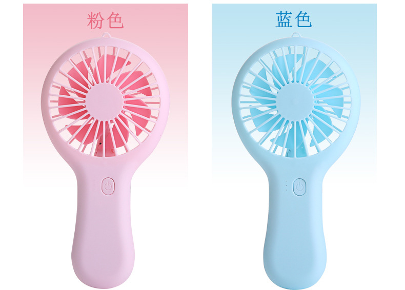 New portable USB charging fan, creative mini handheld fan, gift LOGO pocket handheld fan pic 14