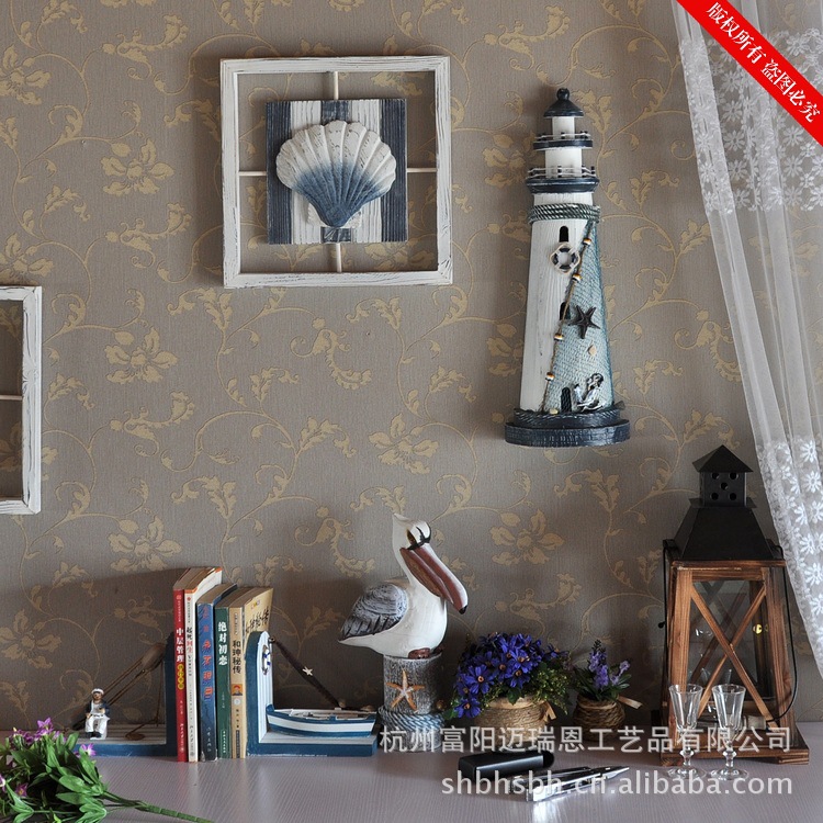 地中海风格组合画 25CM 海洋风格 客厅 卧室 玄关 装饰框MA01067详情25