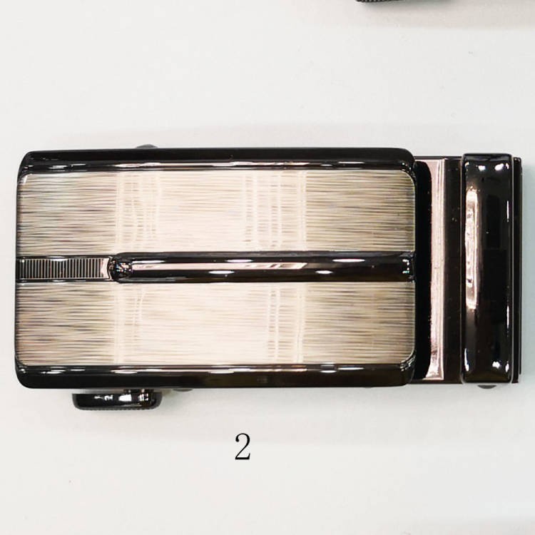 现货32M毫米枪色激光皮带扣寸二自动扣男士女士皮带头DIY服饰五金详情4