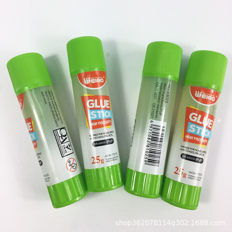 Weibo Stationery Wholesale 25g Jigsaw Puzzle glue, Office use, student handcrafted special planner, diy high-viscosity transparent solid glue pic 6
