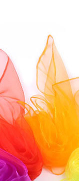 60cm solid-color chiffon nylon small silk scarf, versatile dance performance new small square scarf, candy-colored versatile gauze scarf pic 3