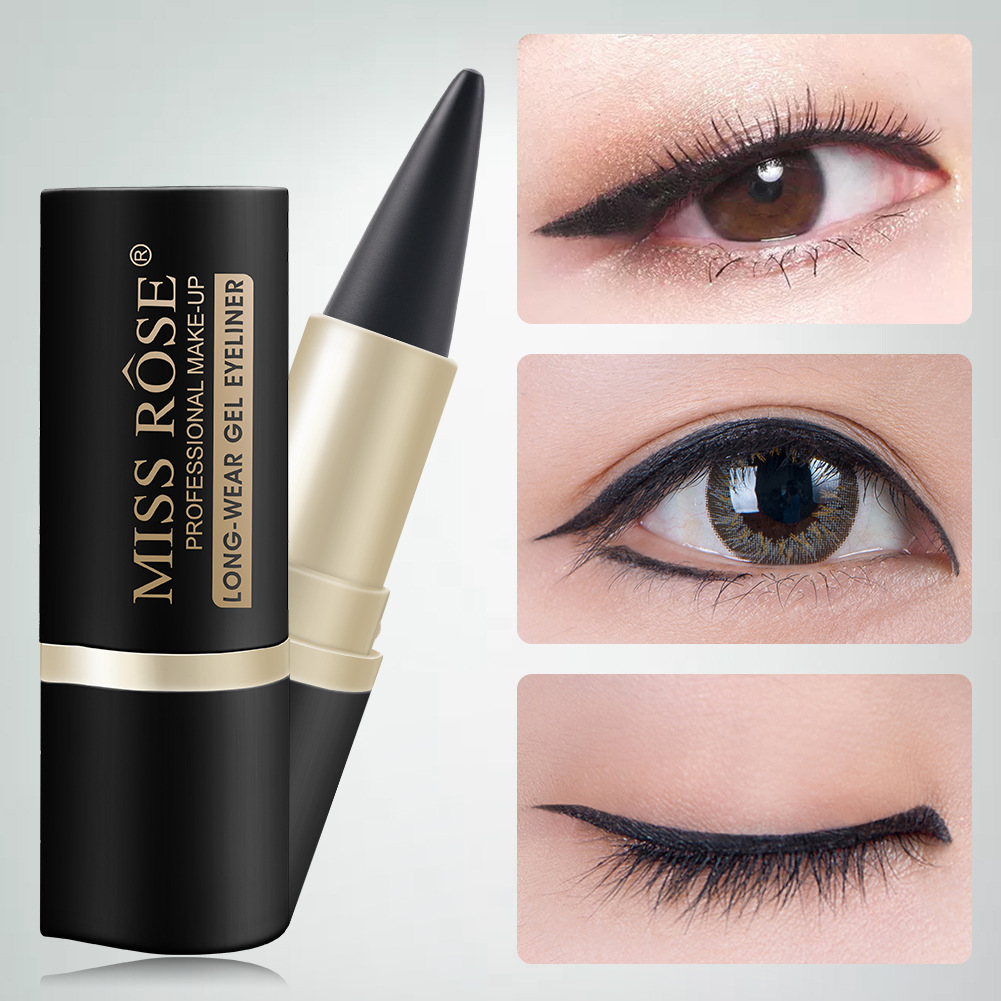 MISS ROSE Black Waterproof eyeliner Cream for export wholesale, exclusively for export pic 14