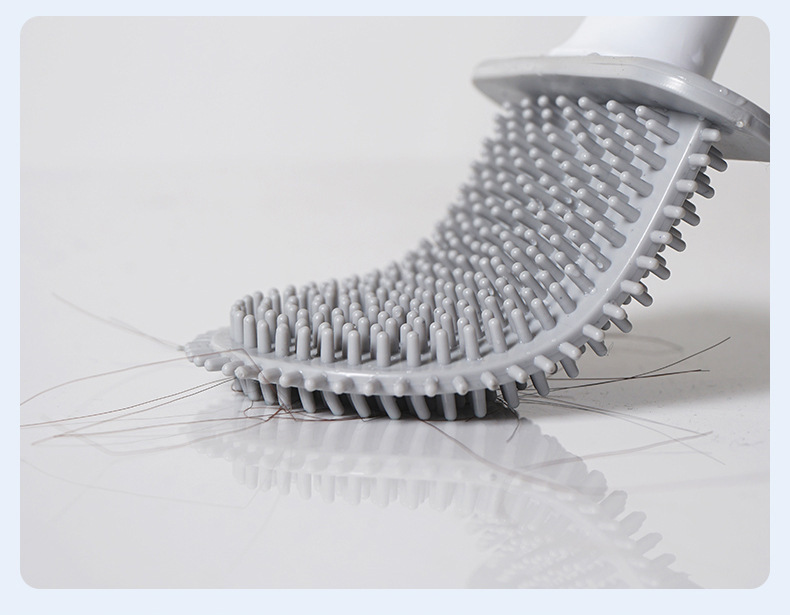 享伽壁挂式免打孔马桶刷无死角厕所清洁刷家用可拆杆马桶刷批发详情23