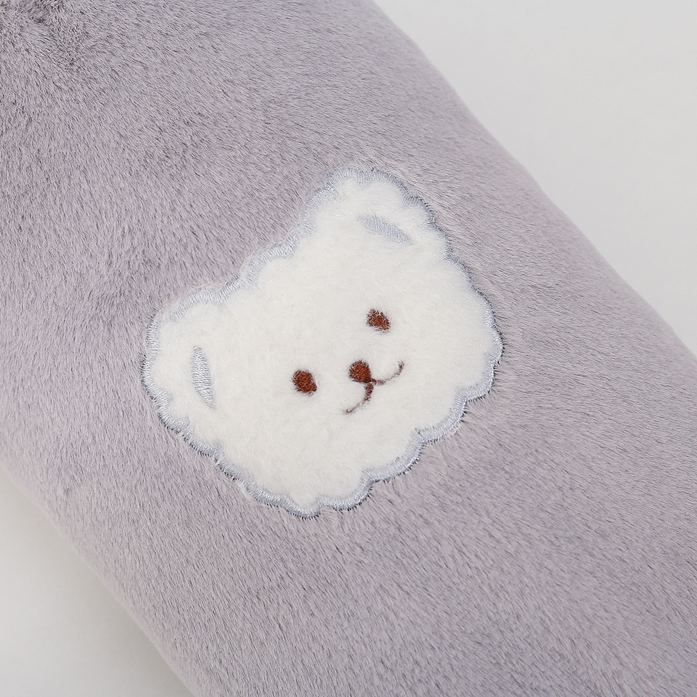 Cute warm hand sleeves for women, long work anti-dirt sleeves, student sleeves, winter two-in-one plush gloves sleeves pic 21