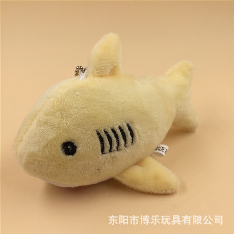 宝拉海洋系列鲨鱼毛绒小挂件锤头鲨钥匙扣车内摆件公仔婚庆抛洒详情5