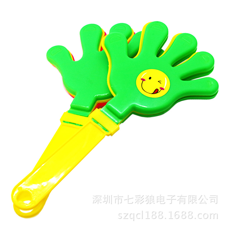 Glowing hand claps for campus activities, cheering sticks, concert claps, support props, cheering fluorescent small palm toys pic 6