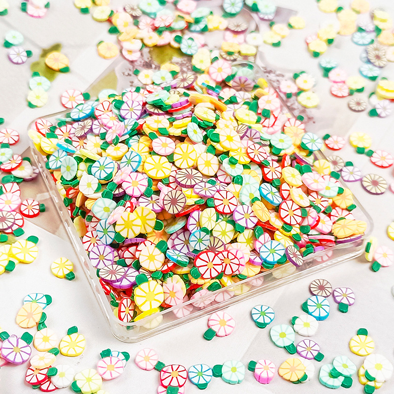 50g artificial soft clay long strip sugar granules packaging, food and play chocolate, handcrafted material, cream glue decorated soft clay granules pic 7