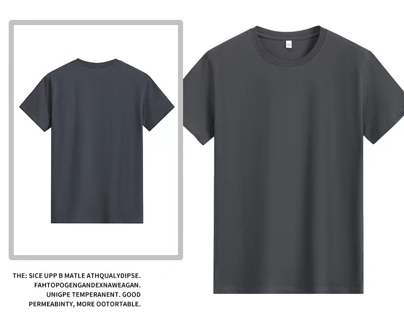 Short-sleeved T-shirts for men, summer Korean style trend, half-sleeved student wholesale, loose and casual trendy brand couple T-shirts for men pic 4