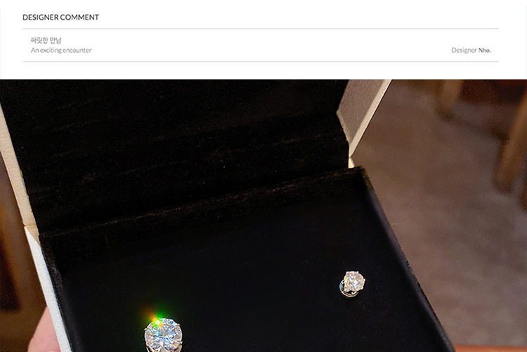 超闪锆石无耳洞磁吸耳饰高级气质耳蜗钉爆闪耳骨夹镶钻吸铁石耳钉详情21