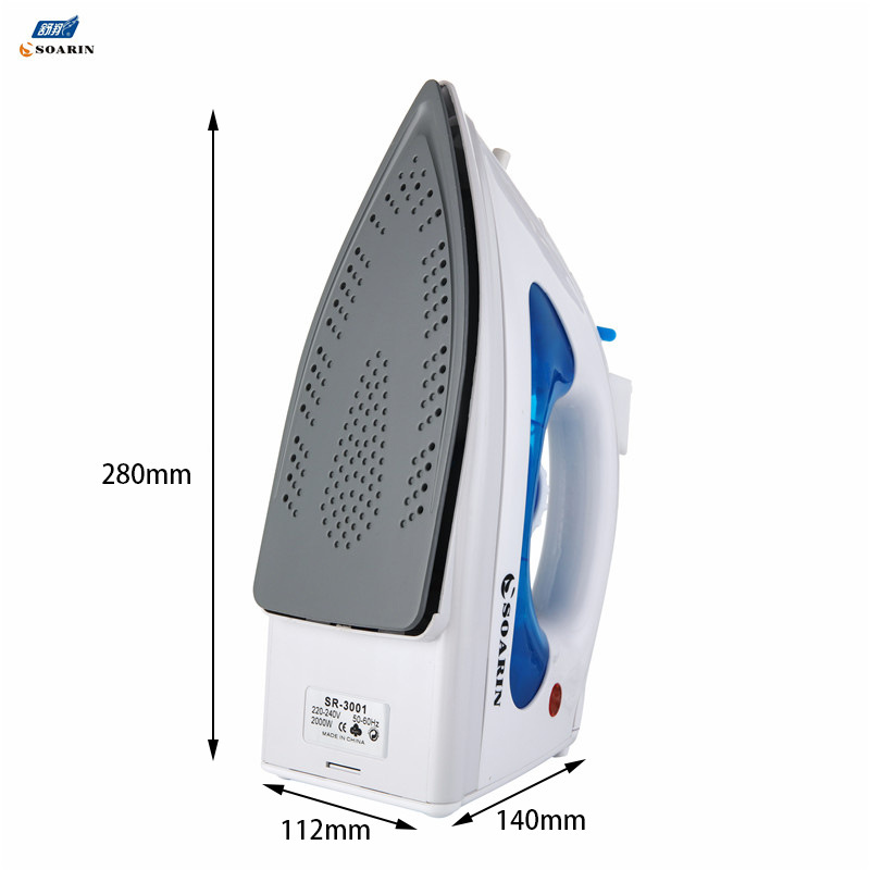 New SR-3001 Teflon electric iron for export in English and European specifications, hotel supplies and electrical appliances Iron electric irons pic 2