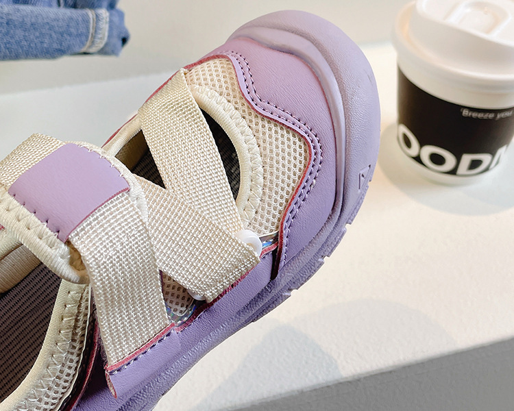 儿童运动凉鞋2024夏季新款男童鞋子女童包头防滑软底沙滩鞋休闲鞋详情21