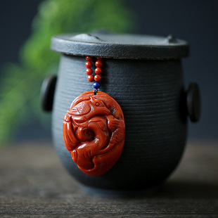 仇氏 天然南红玛瑙7mm圆珠手链 川料火焰红南红手串绕四圈佛珠详情17