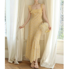 In-stock [Drunken Qiongfang] New Chinese-style gilded horse Face dress for Autumn and Winter, retro high-waisted half-body style pic 8