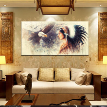 三联黑白黄色的小船油画电脑喷绘油画速卖通亚马逊wish装饰画画芯详情15